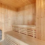 Beach Front Home In Vinderup With Sauna *