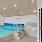 Beach Front Home In Vinderup With Sauna *
